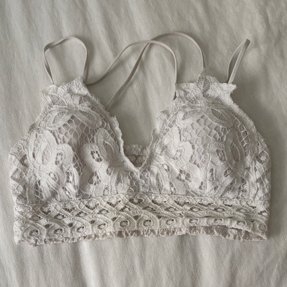 White Lace Bralette